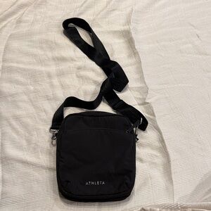 Athleta Black Crossbody Bag